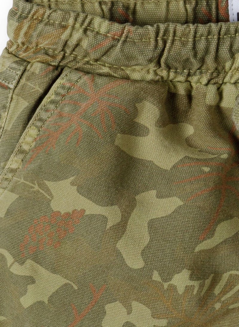 Boys Printed Combat Short