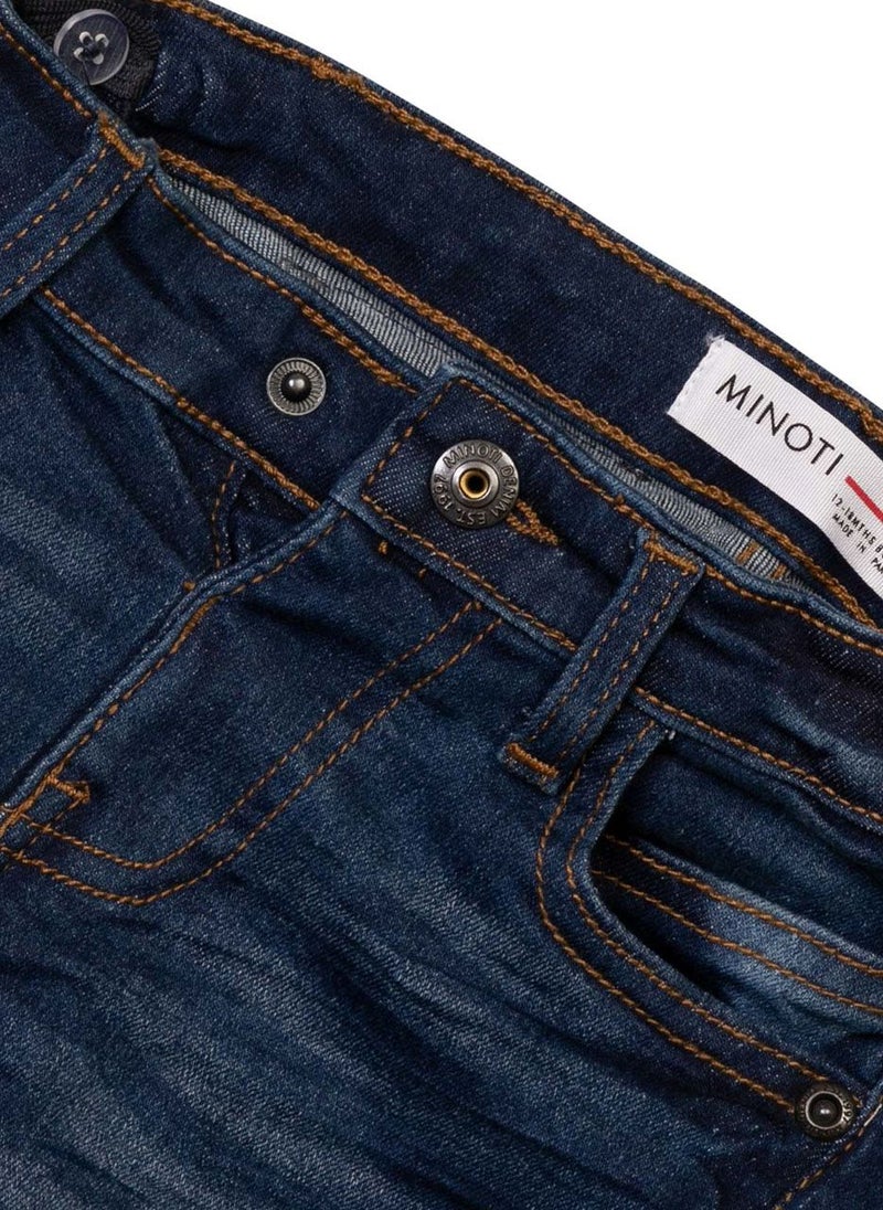 Teen Boys Dark Basic Denim Short