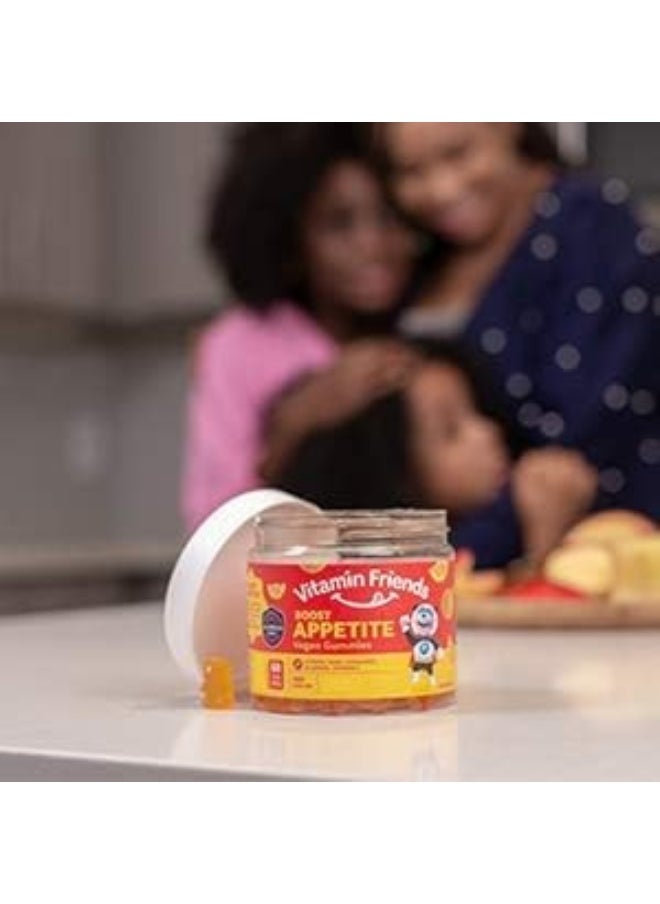 All Natural Vegan Children'S Appetite Stimulant And Weight Gainer With Boost Appetite Gummies, Orange Flavor