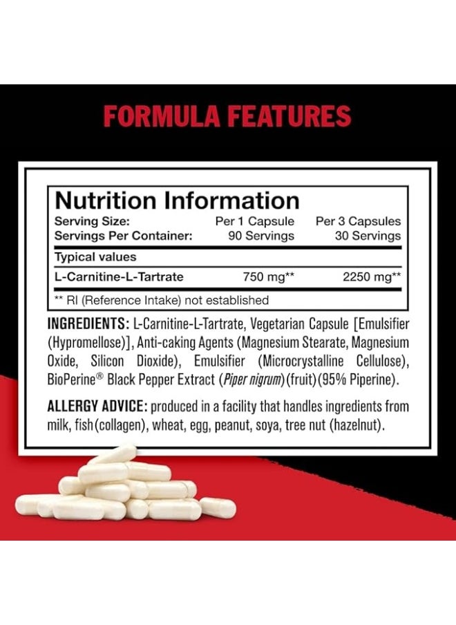 Core Series L Carnitine Caps 90S