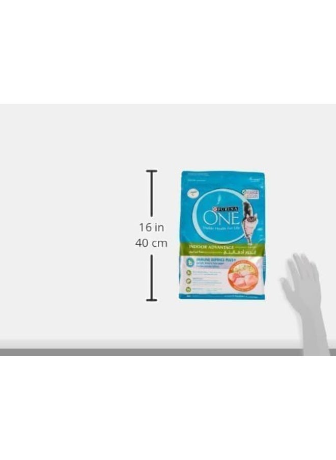 Purina One® Indoor Advantage with Chicken (1+ Years) 2.7KG Blue