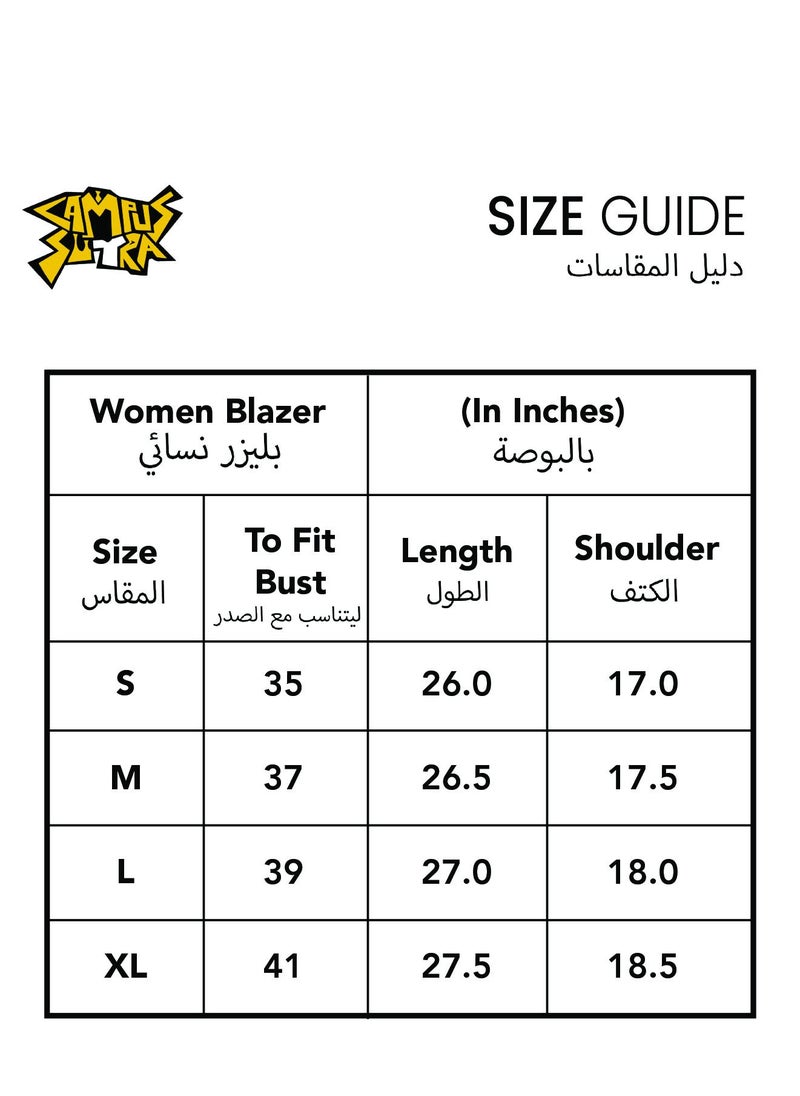 Women's Tan Brown Suede Single-Breasted Blazer