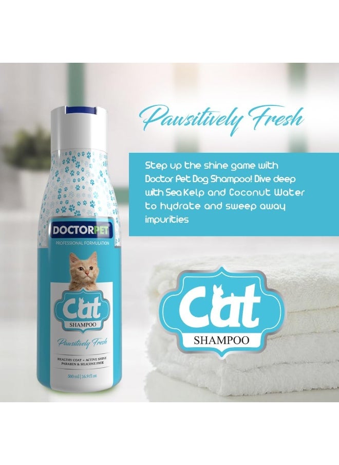 Doctor Pet Cat shampoo Pawsitively Fresh 500ml