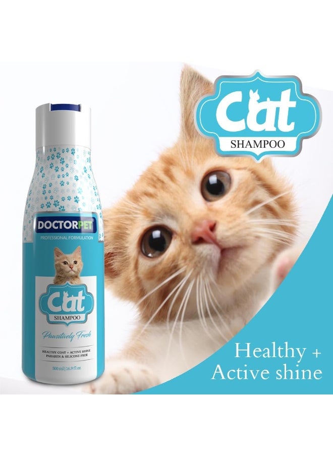 Doctor Pet Cat shampoo Pawsitively Fresh 500ml