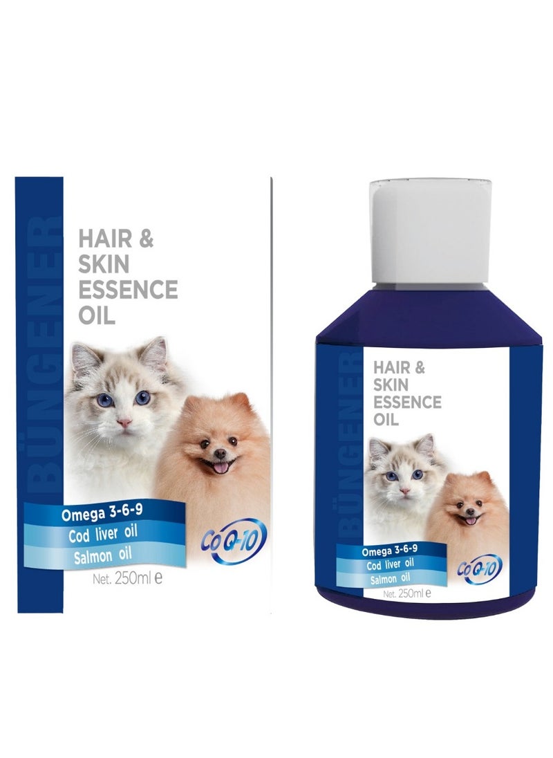 Hair & Skin Essence Oil For Cats & Dogs - 250ml (Fish Oil)