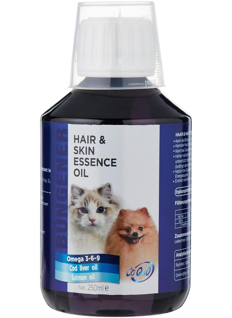Hair & Skin Essence Oil For Cats & Dogs - 250ml (Fish Oil)