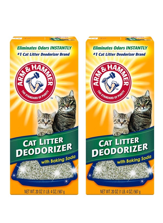 Cat litter deodorizer 2x567g