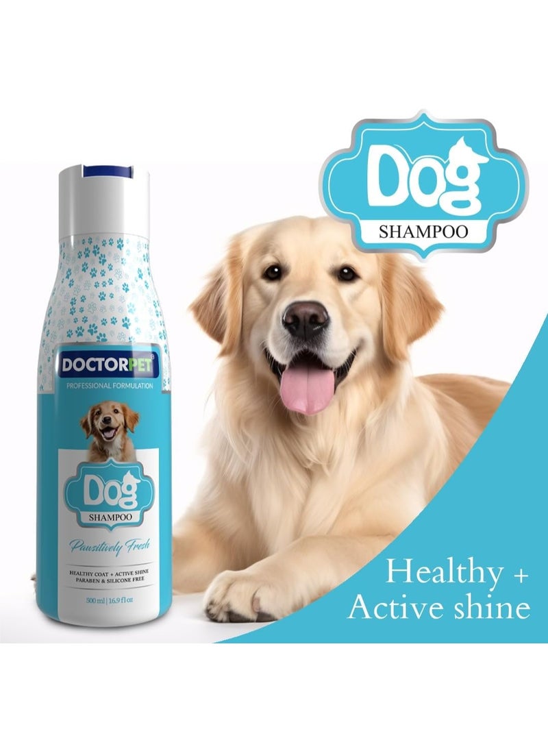DoctorPet Dog shampoo Pawsitively Fresh 500ml