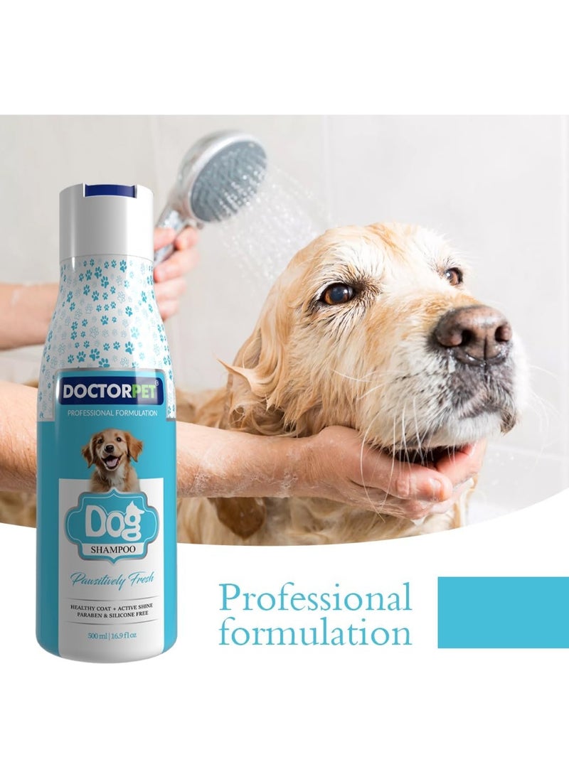DoctorPet Dog shampoo Pawsitively Fresh 500ml