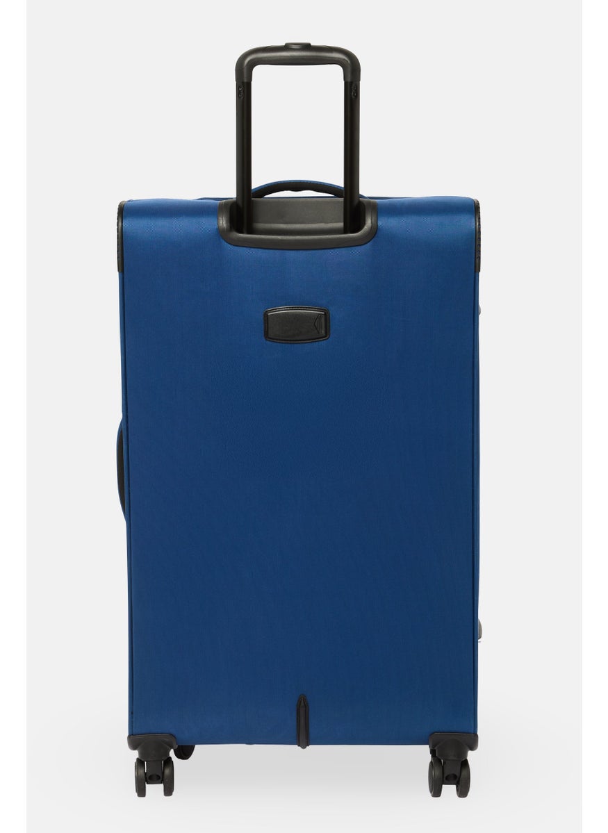 28 Inch Large Durable Trolley Bag , Blue