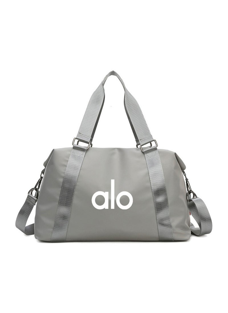 Alo travel backpack with large capacity, dry and wet compartments, wear-resistant and water-repellent Oxford fabric.