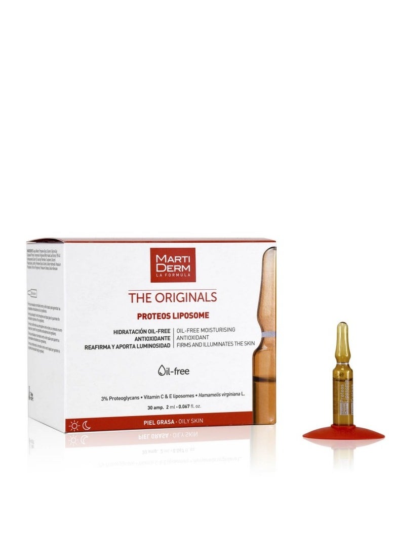 Proteos Liposome Oil Free Moisturizing Antioxidant Firm and Illuminates the Skin 30 AMP 2ml