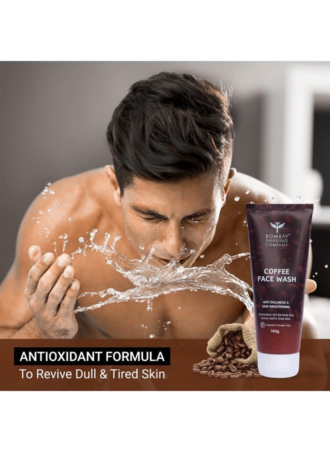 Coffee Face Wash For Men & Women (Pack Of 2) - Deep-Cleanses, De-Tans & Blackhead Removal | Made In India