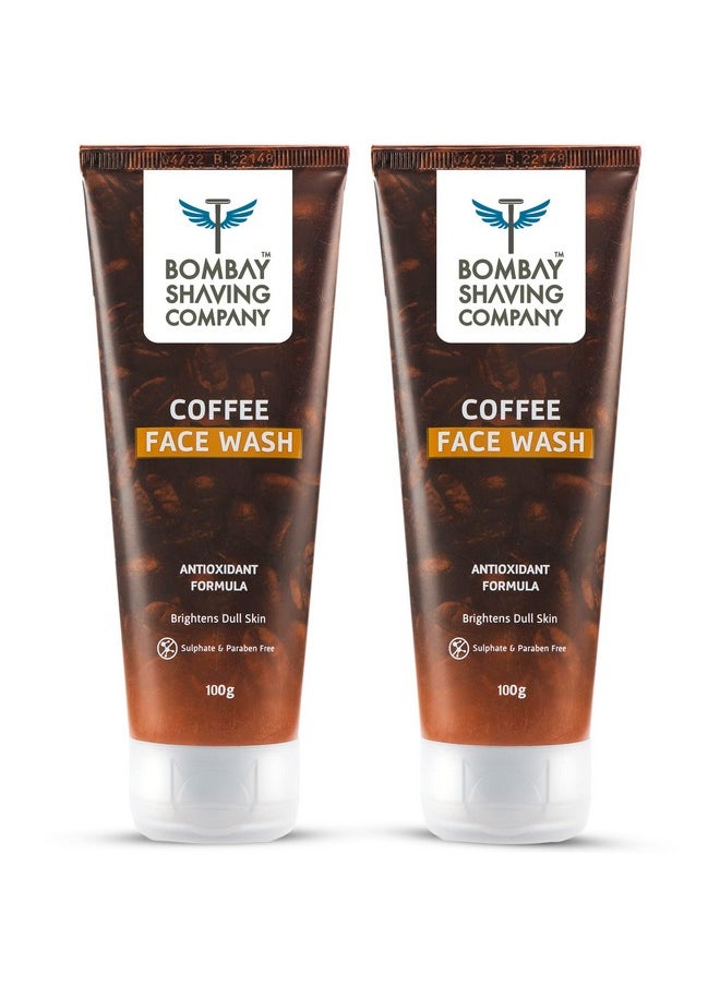 Coffee Face Wash For Men & Women (Pack Of 2) - Deep-Cleanses, De-Tans & Blackhead Removal | Made In India