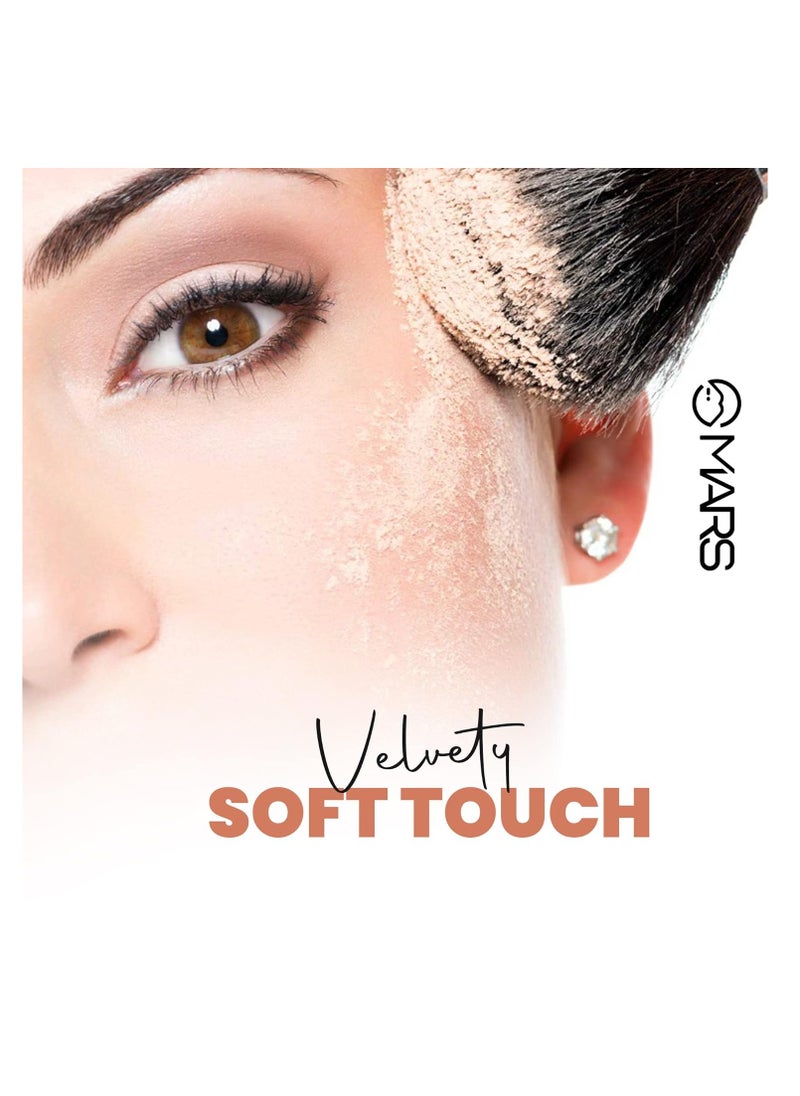 MARS Wonder 2 in 1 Compact with Mirror and Powder Puff   Oil and Sweat Control   Long Lasting Compact Powder  16g  SHADE  03