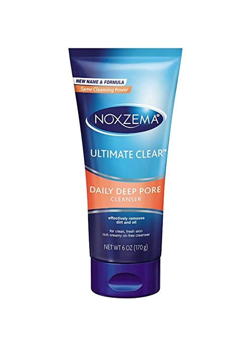 Noxzema Ultimate Clear Daily Deep Pore Cleanser 6 Oz (Pack of 2)