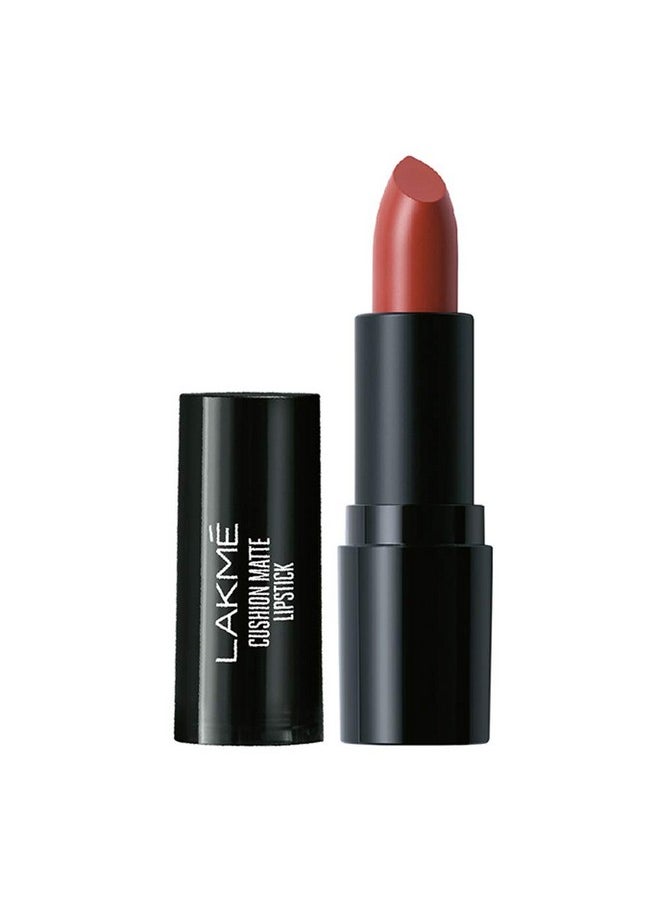 LAKMÉ Forever Matte Lipstick, Made With French Rose Oil Extracts, Pink Candy, 4.5G