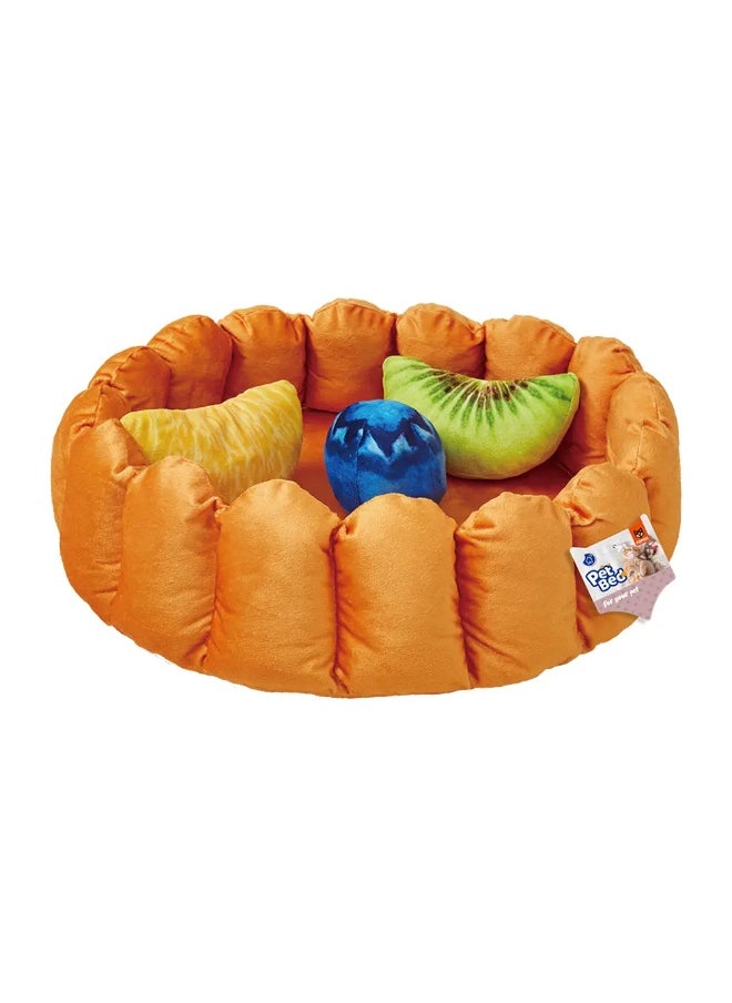 FOFOS Fruit Pie Pet Bed