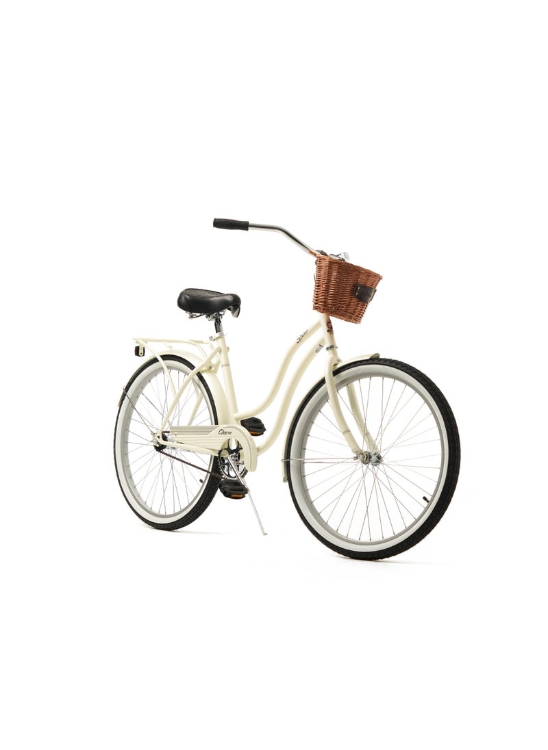 SPINN CHARM 1 STEP THRU PEARL WHITE