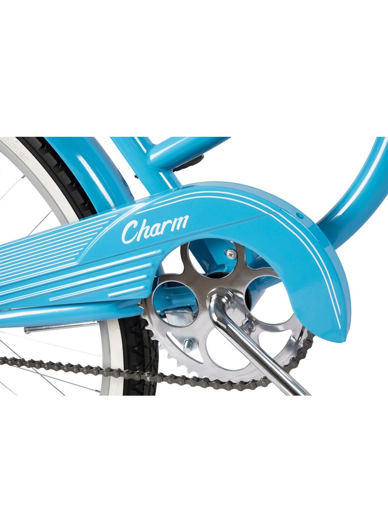 SPINN CHARM 1 STEP THRU PASTEL BLUE