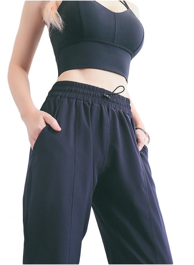 Comfy Drawstring Joggers Black