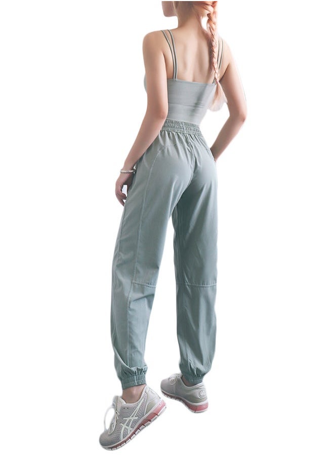 Comfy Drawstring Joggers Green