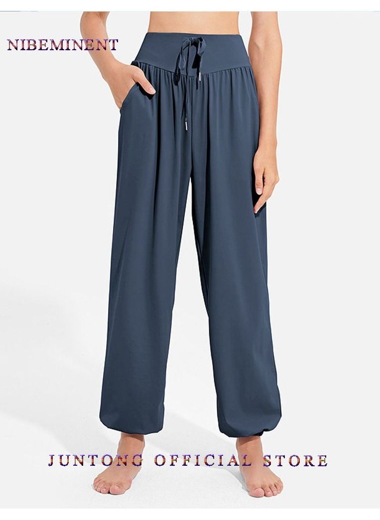 Loose Casual Sports Pants For Women, Slimming Quick Drying Breathable Running Dancing Yoga Pants, Thin Fitness Clothes, Leggings And Pprotective Pants
