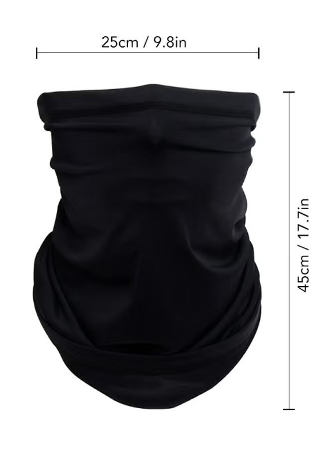 6-Piece Sun Protection UV Protection Face Mask and Two Pairs of Cooling Sleeves Set