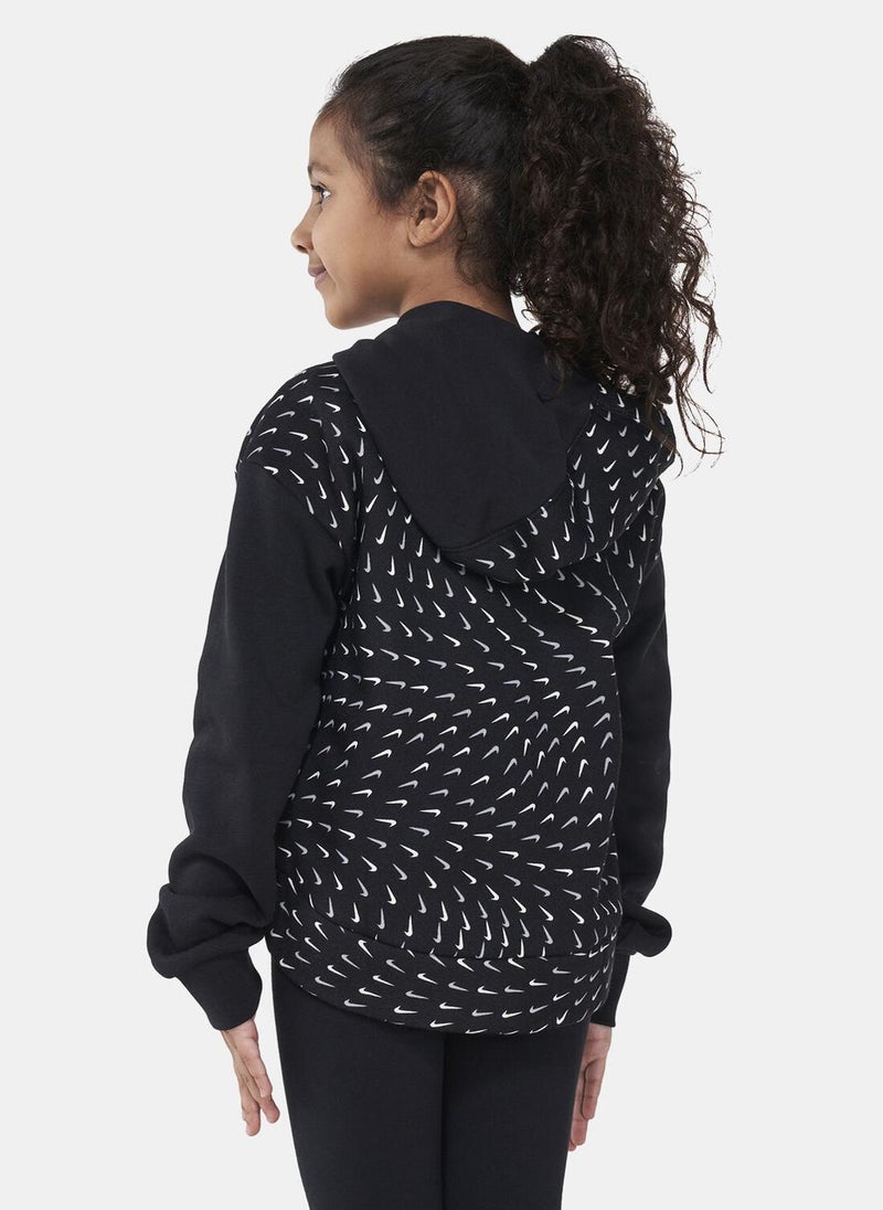 Kids' Sportswear Fleece Allover Print Hoodie