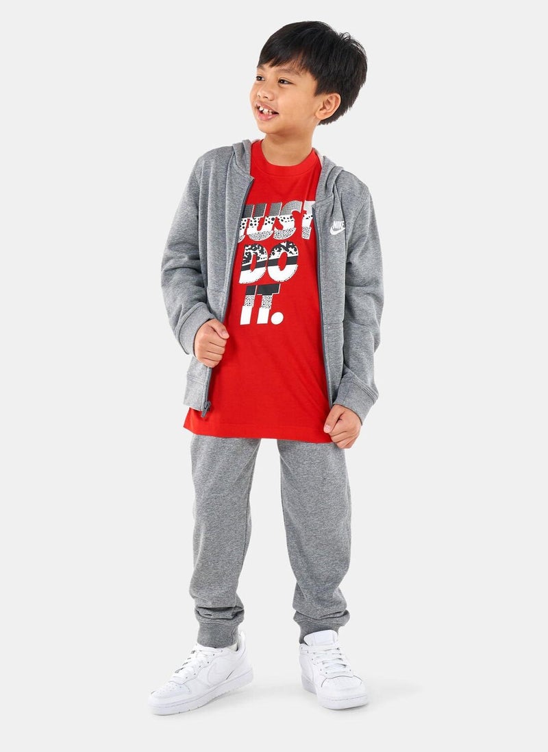 Kids' Sportswear Club French Terry Hoodie (Older Kids)
