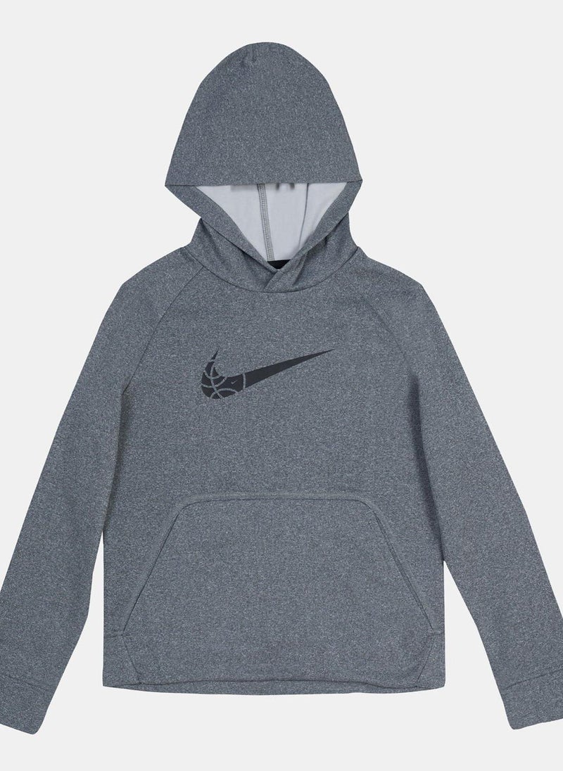 Kids' Therma-FIT Basketball Hoodie (Older Kids)