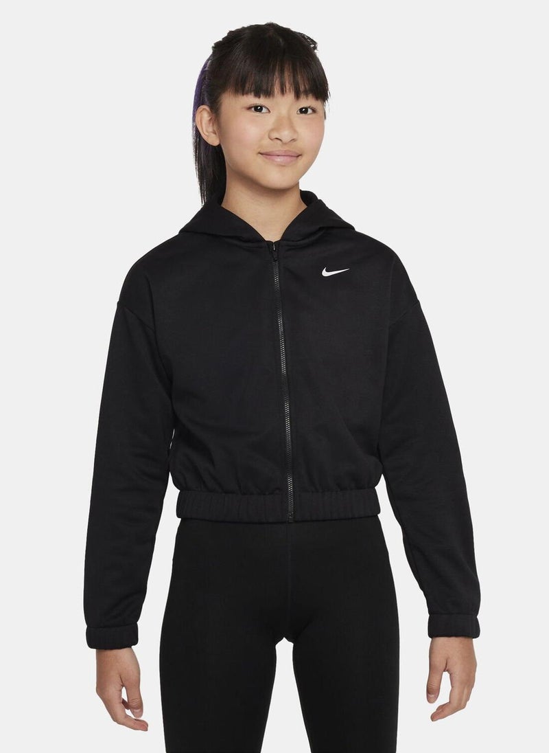 Kids' Therma-FIT Full-Zip Training Hoodie (Older Kids)