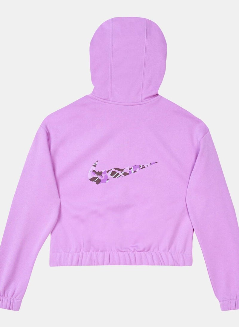 Kids' Therma-FIT Full-Zip Training Hoodie (Older Kids)