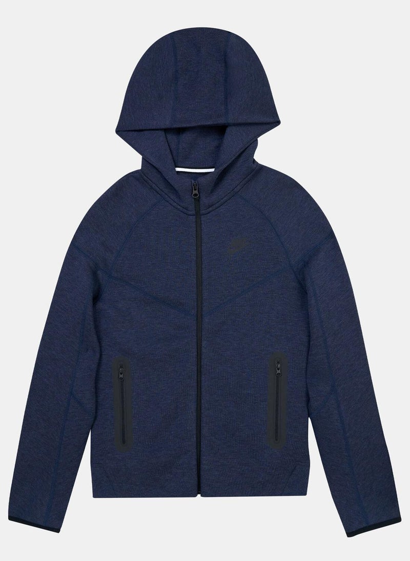 Kids' Sportswear Tech Fleece Full-Zip Hoodie (Older Kids)