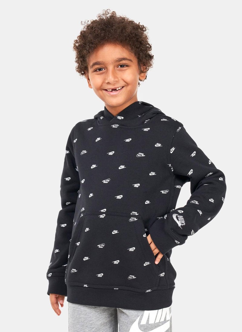 Kids' Sportswear Club Fleece Pullover Hoodie (Older Kids)