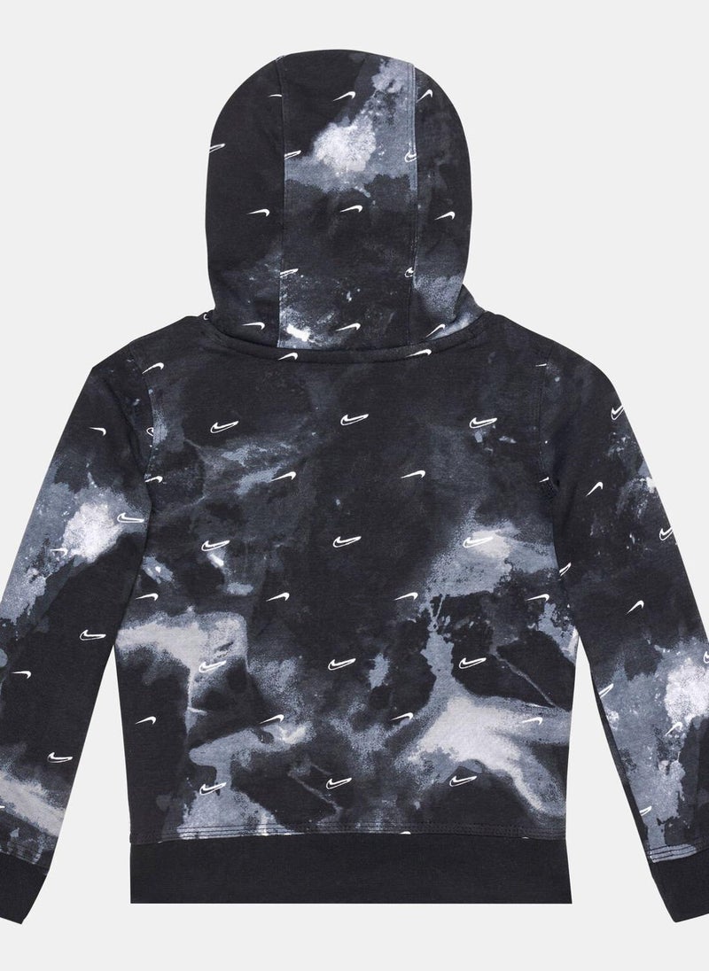Kids' Sportswear Club Marble Hoodie