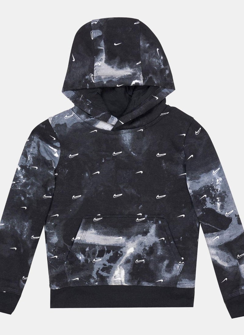 Kids' Sportswear Club Marble Hoodie