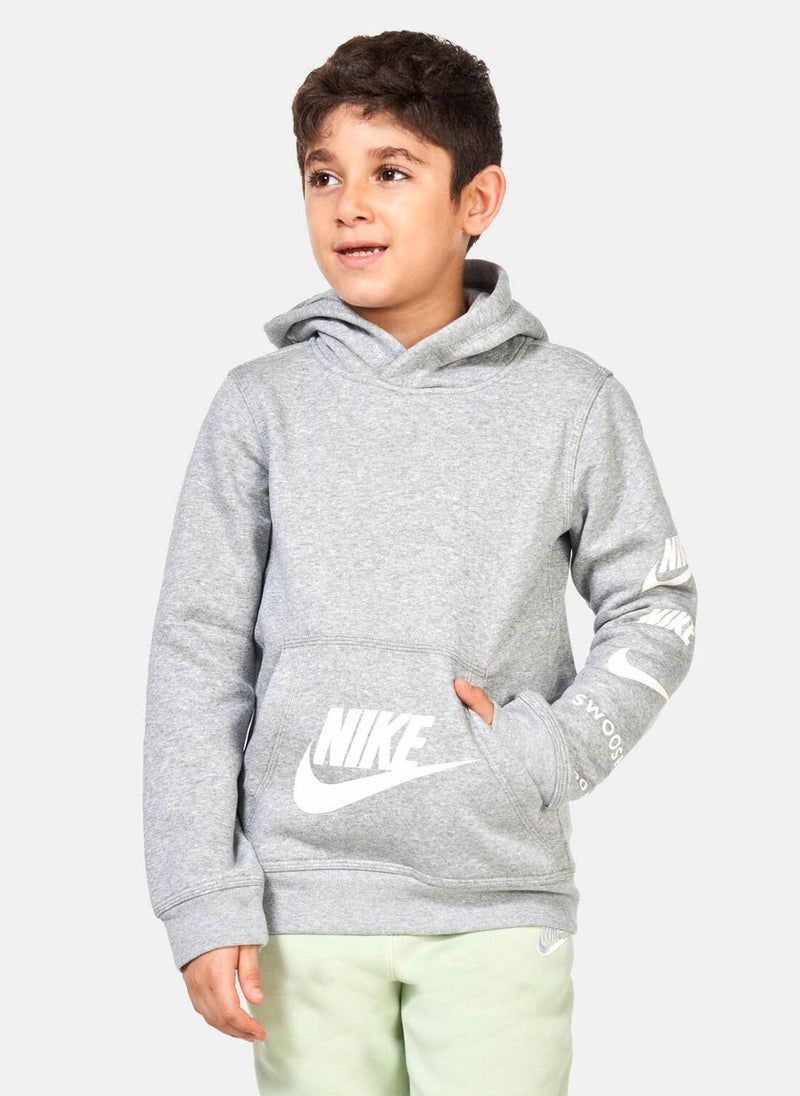 Kids' Sportswear Standard Issue Fleece Hoodie (Older Kids)