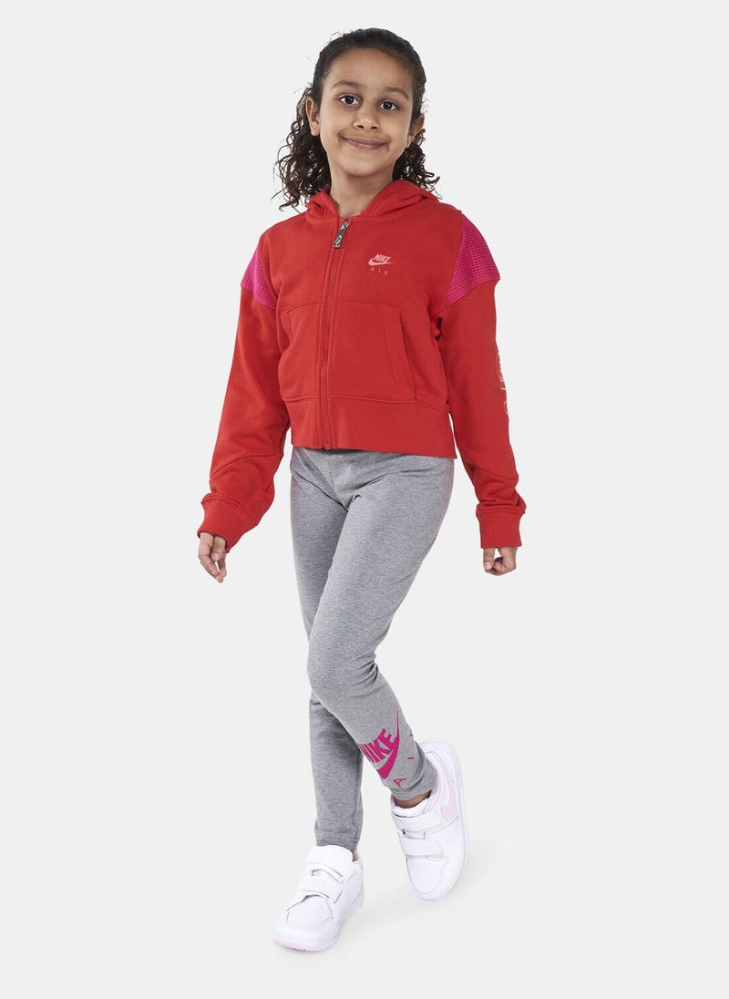 Kids’ Air French Terry Full-Zip Hoodie (Older Kids)