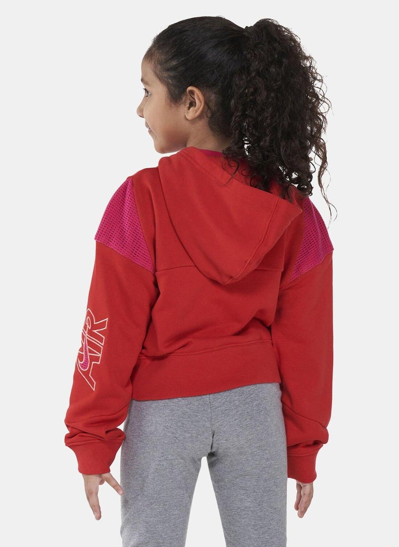 Kids’ Air French Terry Full-Zip Hoodie (Older Kids)