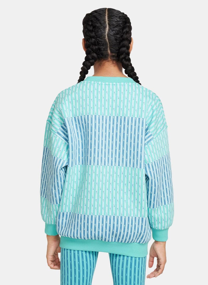 Kids' Sportswear Club Fleece Sweatshirt (Older Kids)