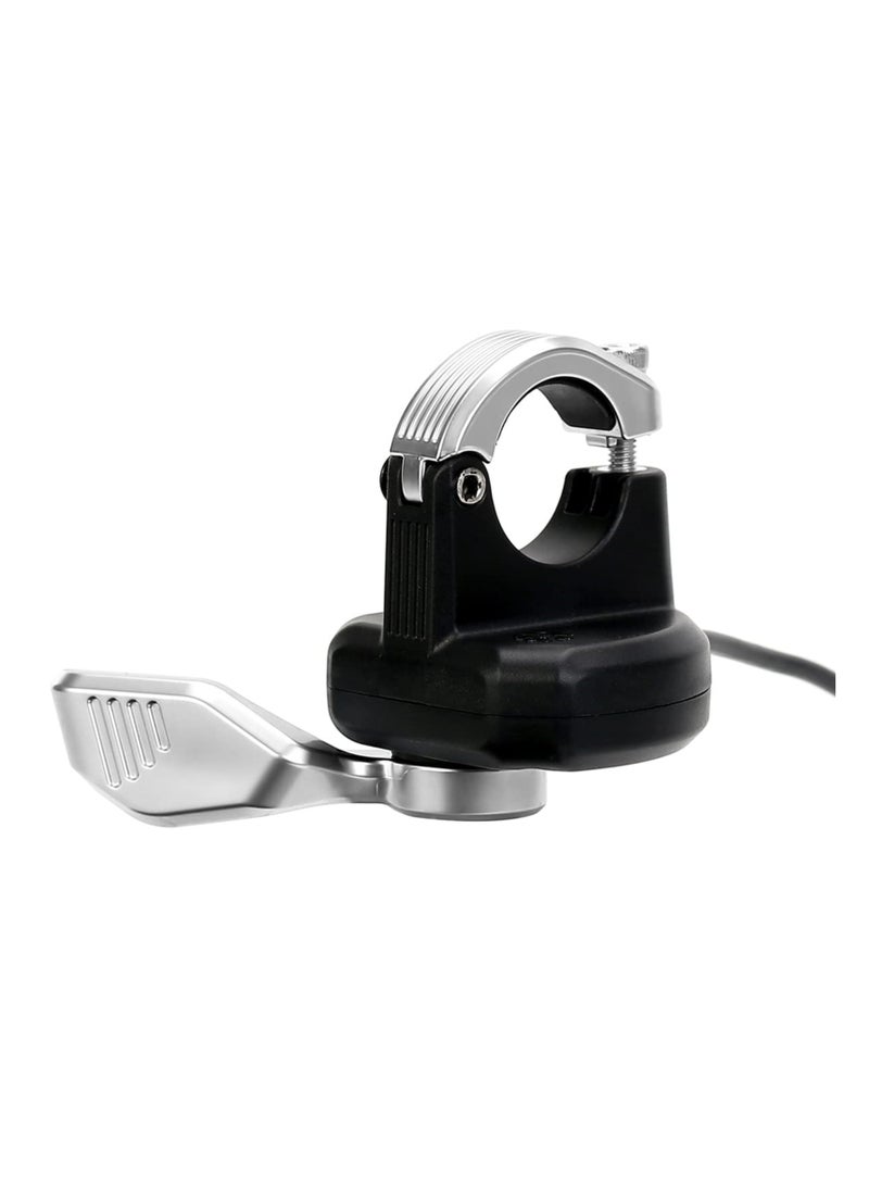 Thumb Throttle 108X Left Hand Ebike Accelerator Speed Control 3 Pin for Electric Scooter 12V-72V Universal Speed Throttle