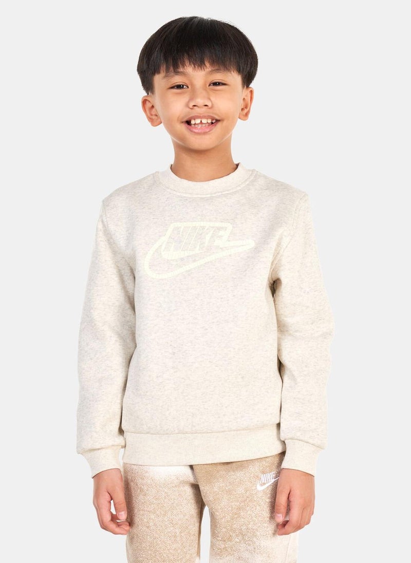 Kids' Sportswear Club+ Crewneck Create Sweatshirt