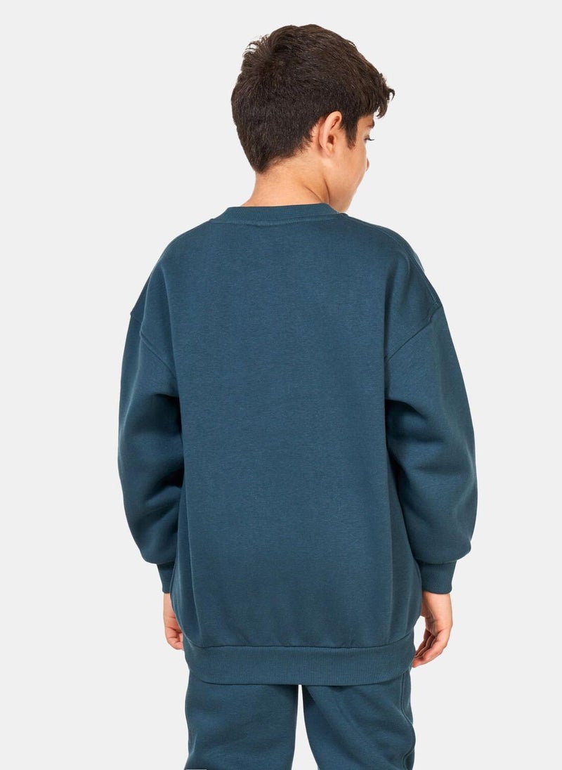Kids' Sportswear Club Fleece Sweatshirt (Older Kids)
