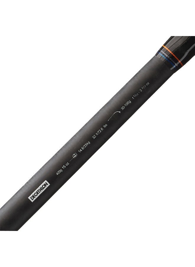 Caperlan BY DECATHLON,Fishing Rod 9Ft Exotic And Tuna Wixom-9 - Black