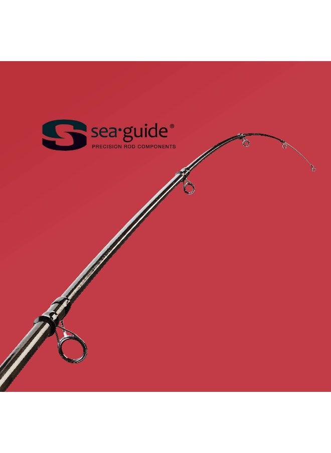Caperlan BY DECATHLON,Fishing Rod 12Ft Surfcasting Set Symbios Light 500 - Red