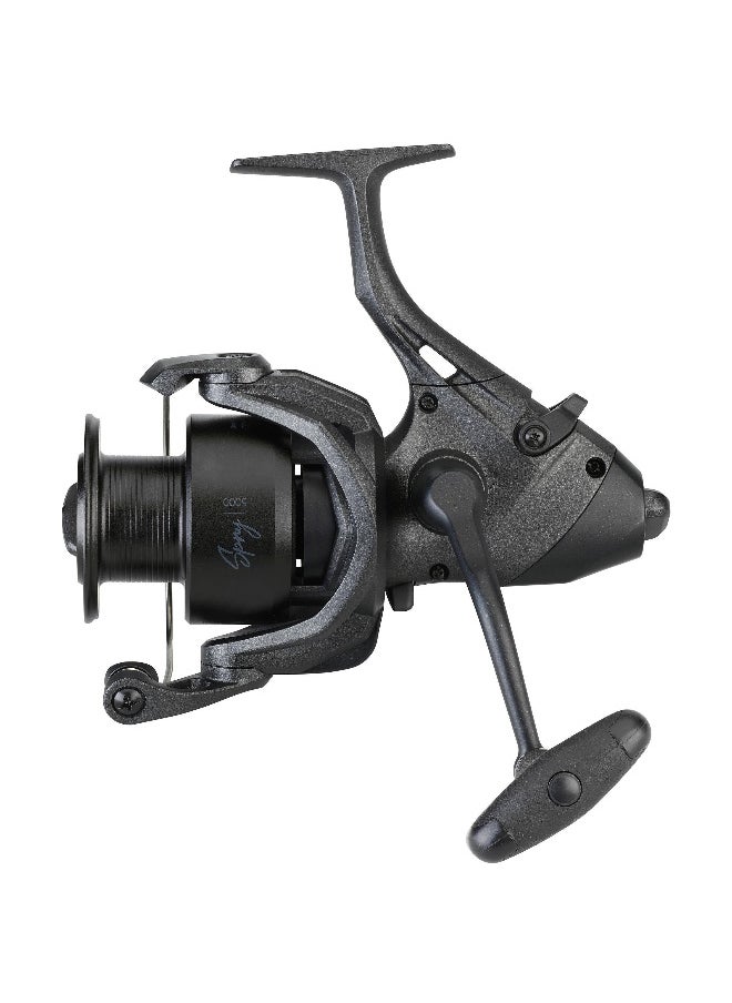 Caperlan BY DECATHLON,Fishing Reel Baitrunner Carp Spry 5000 - Black