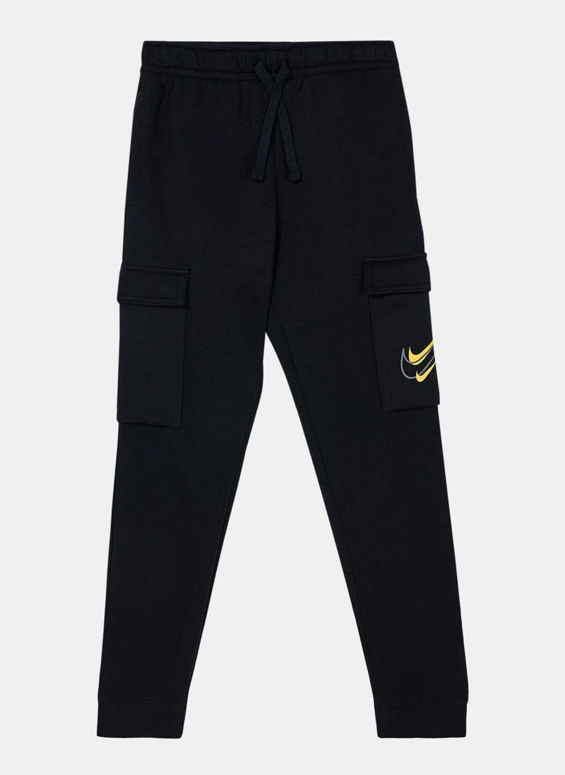 Kids' Sportswear Fleece Cargo Trousers (Older Kids)