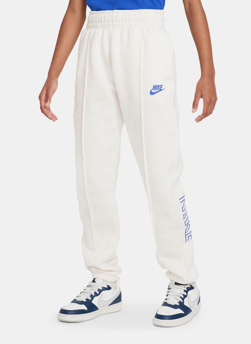 Kids' Sportswear Fleece Pants (Older Kids)