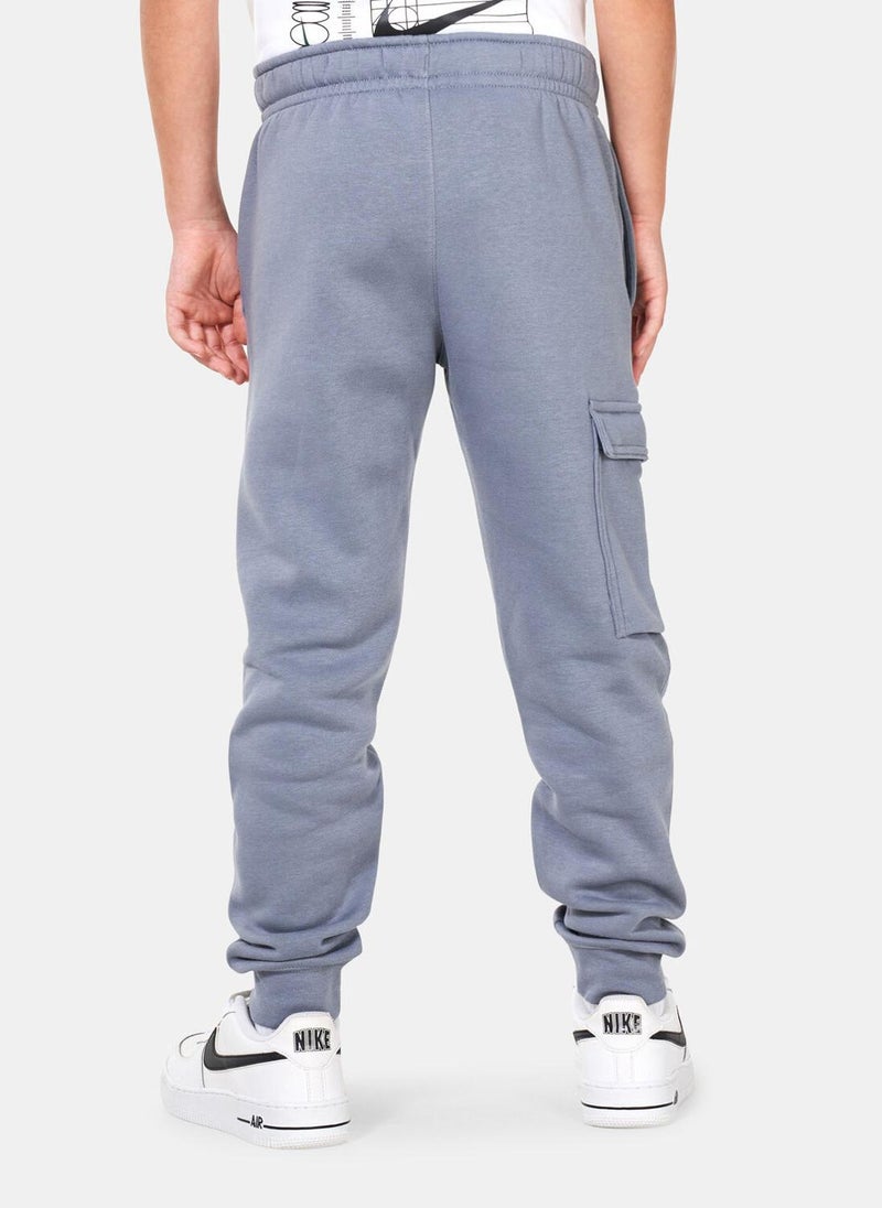 Kids' Sportswear Fleece Cargo Joggers (Older Kids)